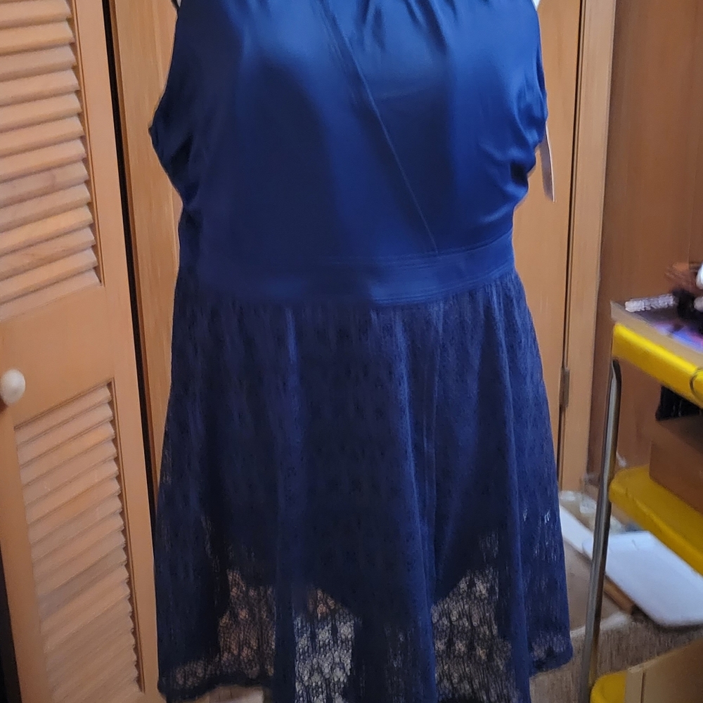 Navy Blue Bathing Suit